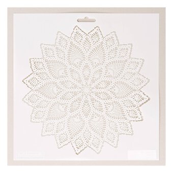 Mandala Stencil 25cm x 25cm 